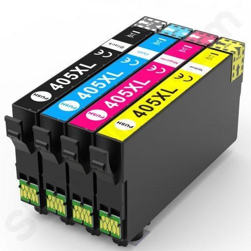 Pack 4 Colores Cartucho Epson 405XL Compatible